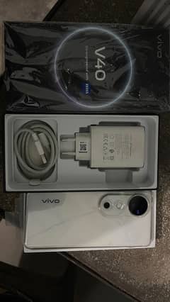 vivo v40 12/256 white color brand new set only serious buyer contact