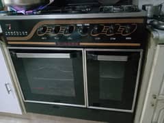 Stove with 5 burners brand: Singer