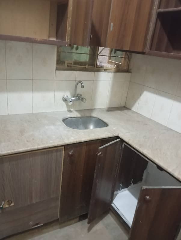 4 Marla Lower Portion For Rent 1 bed Attach Bathroom Tvl Drawing Room Kitchen Marble Flooring Woodwork Good Location Man Aproch 7