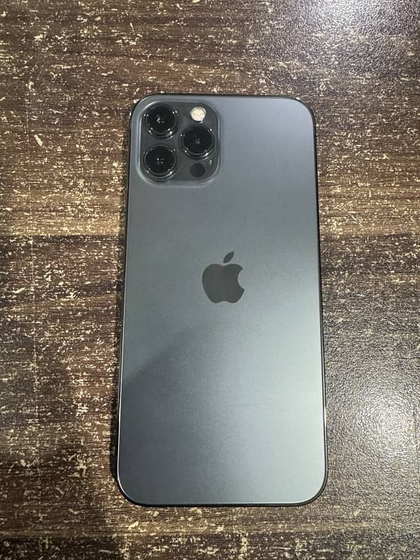 iPhone 12 Pro Max 128gb Black PTA approved 0