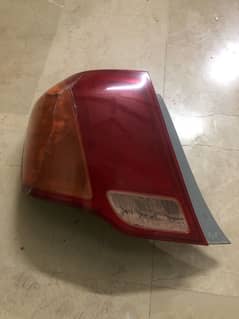 Toyota axio left tail light