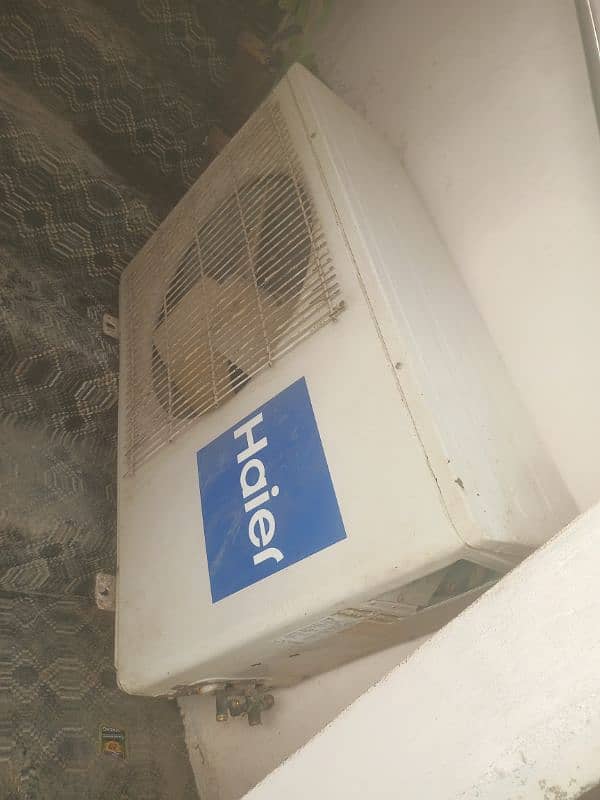 haier non inverter 1.5 ton runing condition 3