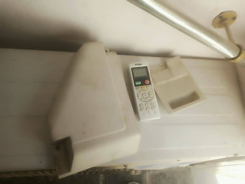 haier non inverter 1.5 ton runing condition 8