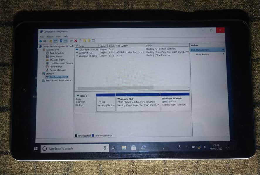 Windows 10 Tablet 2GB Ram 32GB Rom (( Chash On delivery Avilable)) 10