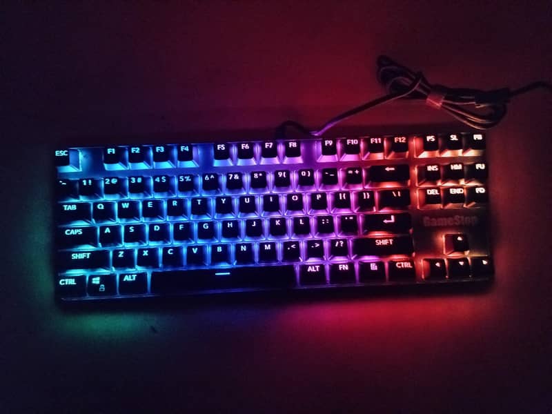 Mechanical GameStop GS200 RGB Gaming Keyboard with Outemu Brown Switch 11