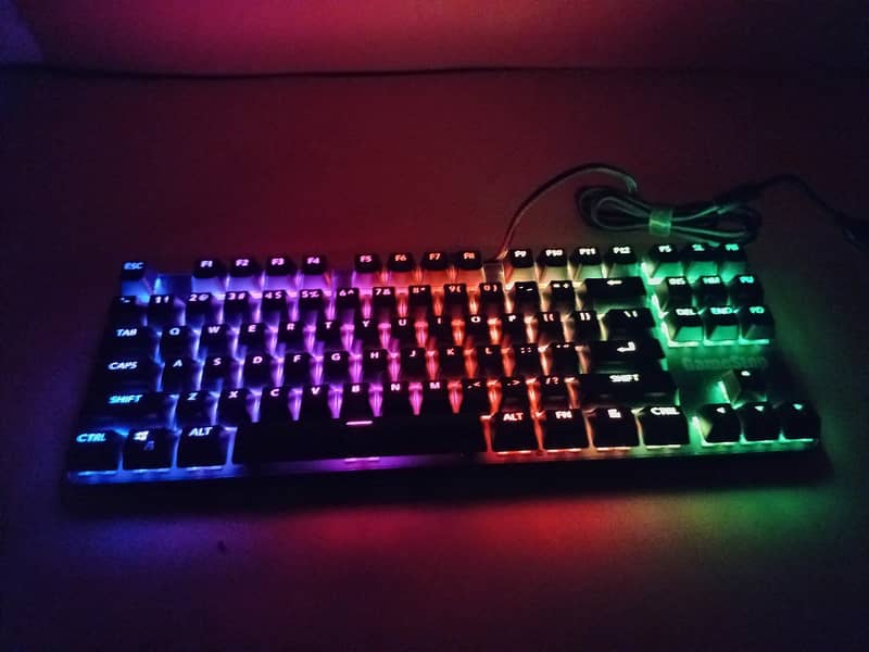 Mechanical GameStop GS200 RGB Gaming Keyboard with Outemu Brown Switch 14