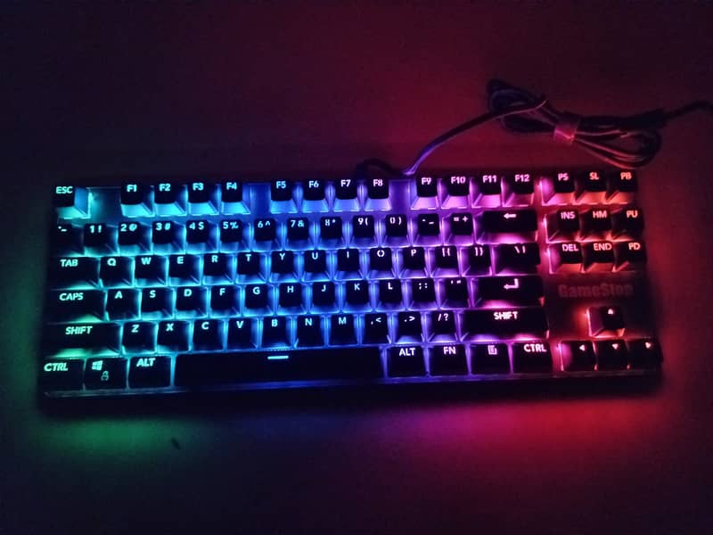 Mechanical GameStop GS200 RGB Gaming Keyboard with Outemu Brown Switch 15