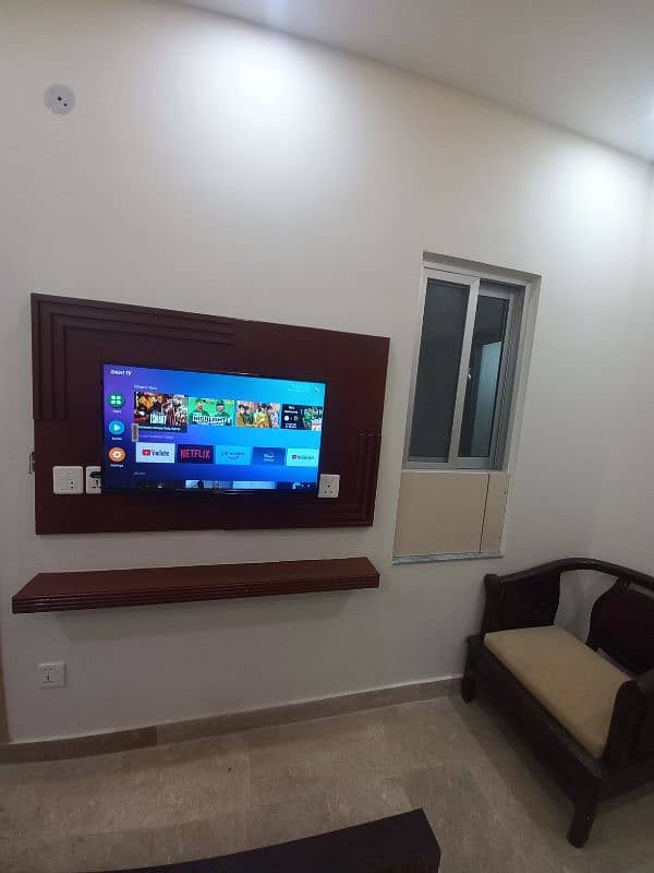 Furnished 1 bed Room Near lums Dha Punjab small Industries 2