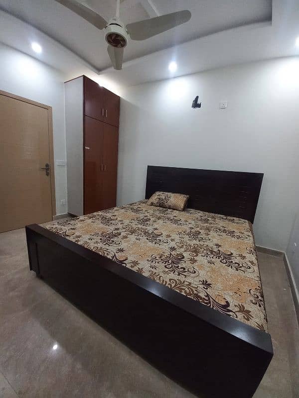 Furnished 1 bed Room Near lums Dha Punjab small Industries 3