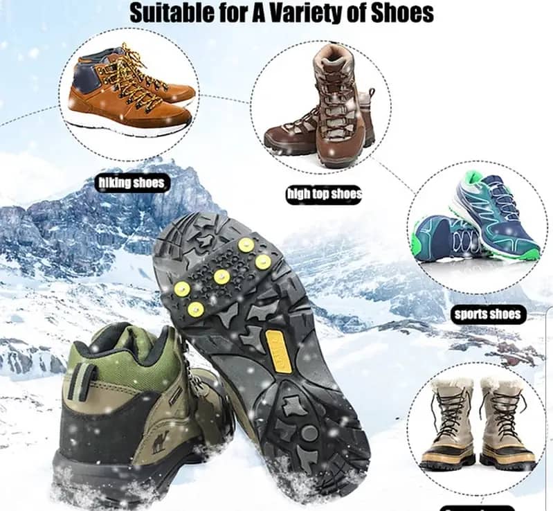 Shoe Anti slip - Crampons For Snow & Icy tracks 2