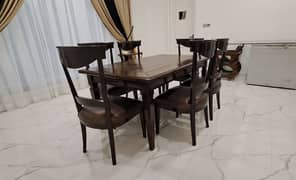 New Dinning Table with 6 chairs