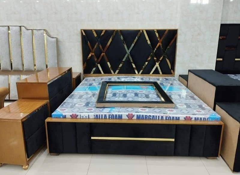 Poshish bed\Bed set\double bed\king size bed\single bed/Furniture 6