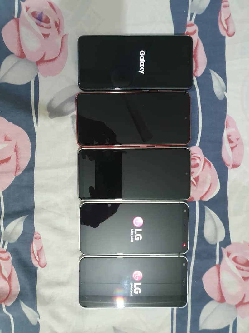 Samsung Mobile Other models s7,s8,s9,S10e ,note8 ,LG, Huawei PTA appro 18