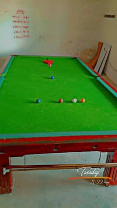 snooker teble