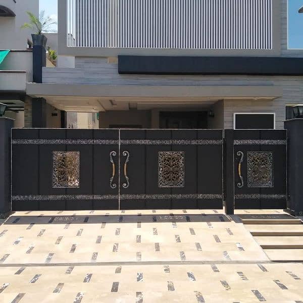 cnc design main gates cnc railing Spanish gates aluminum window doors 2