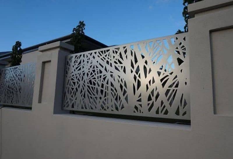 cnc design main gates cnc railing Spanish gates aluminum window doors 7