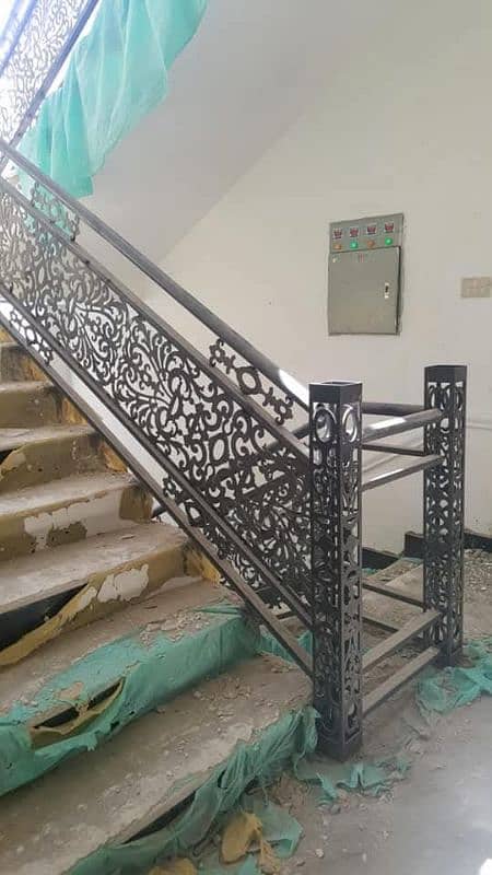 cnc design main gates cnc railing Spanish gates aluminum window doors 10