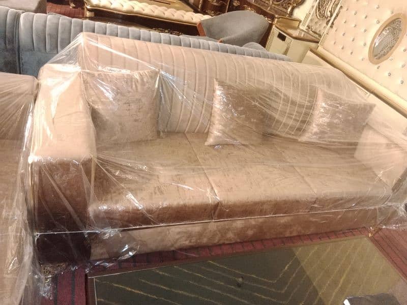 Six Seater Sofa Set and Centre Table 1