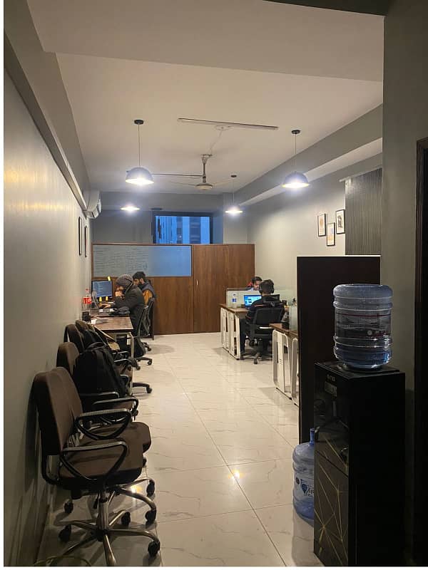 Investment Corridor and Builders offer Area 470 Square feet corporate office Available for rent in Gulberg 3 Lahore 0