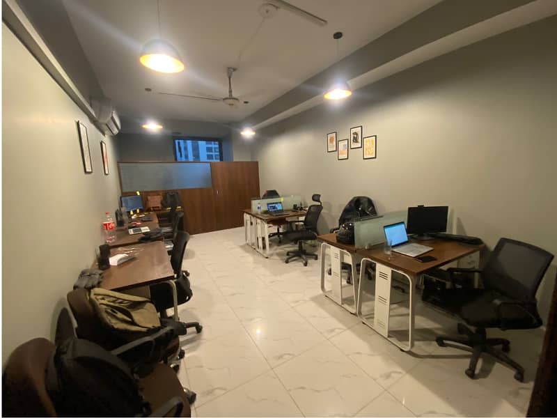 Investment Corridor and Builders offer Area 470 Square feet corporate office Available for rent in Gulberg 3 Lahore 2