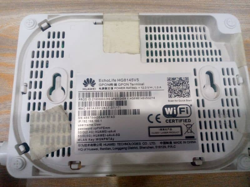 Huawei ptcl flash fiber 1