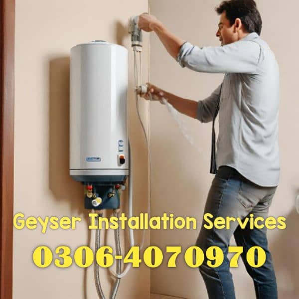 geyser installation and Repair services 0