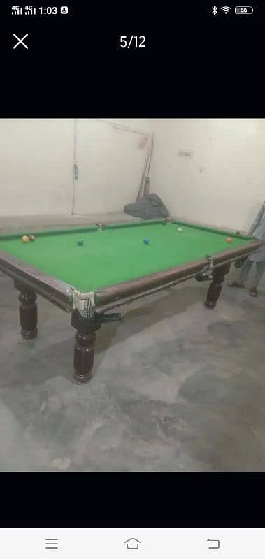 Snooker 4,5 by 9 Rs 35000 11