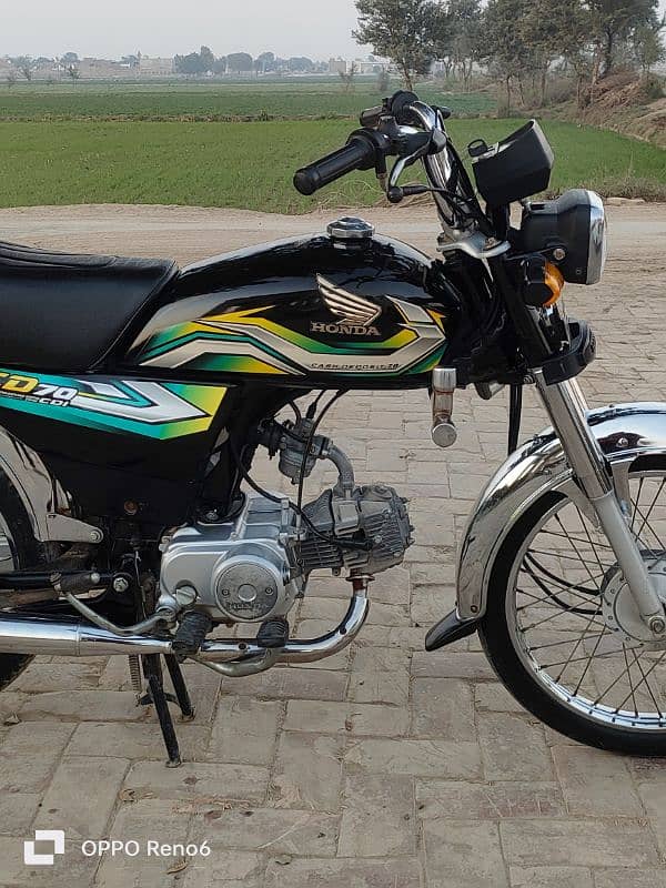 Honda CD70 2023 All Punjab Number Available For Sale 2