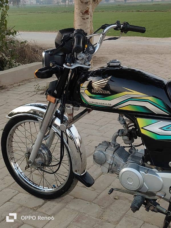 Honda CD70 2023 All Punjab Number Available For Sale 3