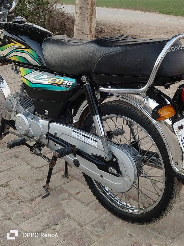 Honda CD70 2023 All Punjab Number Available For Sale 9