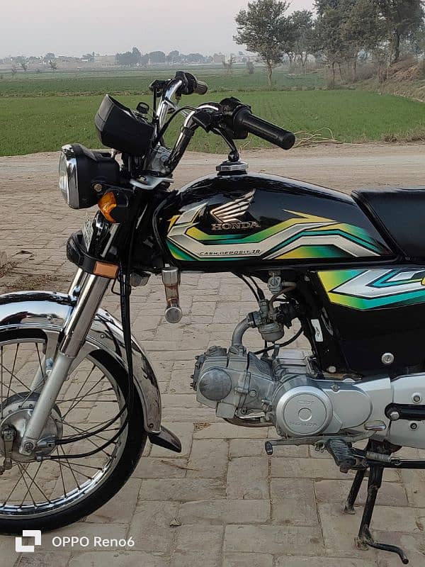 Honda CD70 2023 All Punjab Number Available For Sale 10