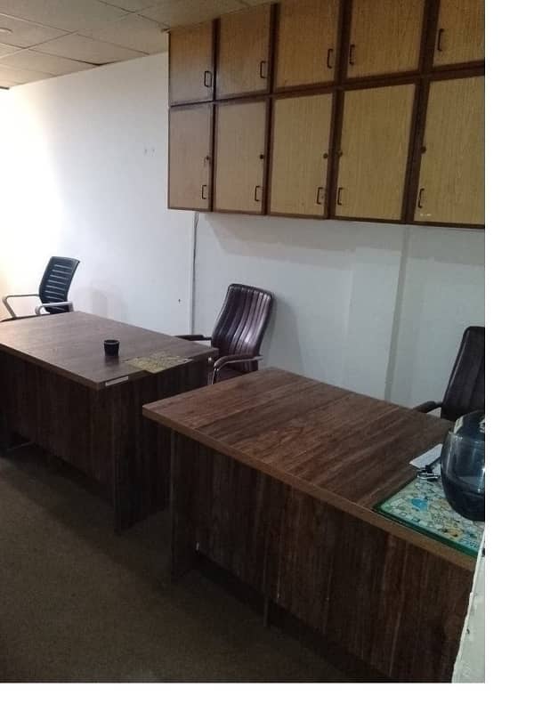 Fully Furnished Area 230 Square Feet Office Available For Rent Real Pictures In Main Boulevard Road Gulberg 3 Lahore 4