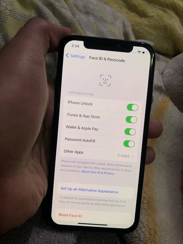 iphone x 256gb 7