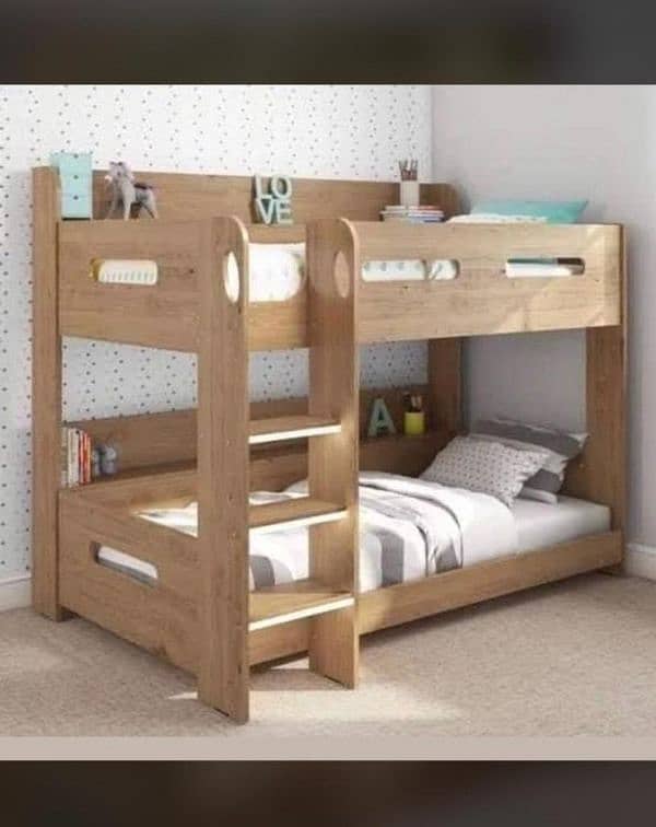 Kids bed | Baby Car Bed | kids wooden bed | Kids Furniture | bunk bed 1