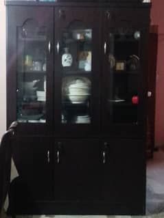 2 wardrobes and 1 divider decoration cupboard for sale