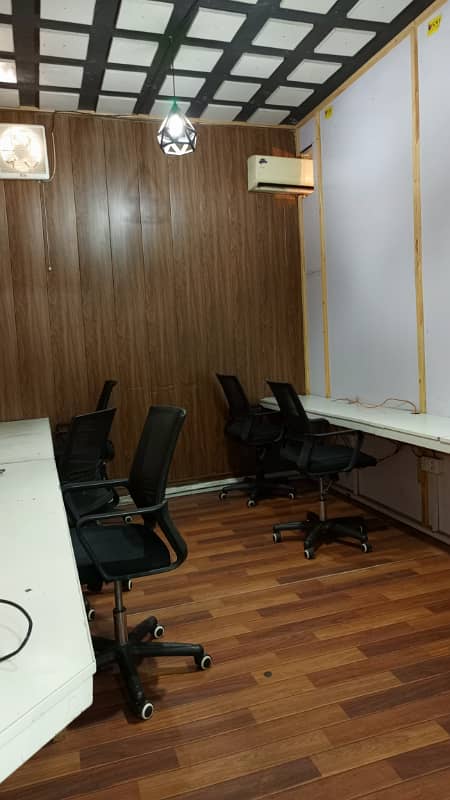 Furnished office for rent in Faisal town for Silent office (Call center + Software house + Marketing office and other setup as you want) 1