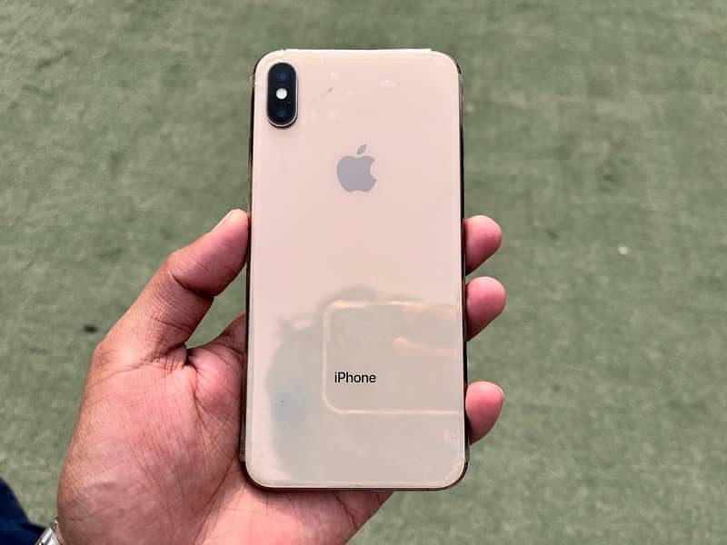 iPhone XS MAX 512GB PTA Approved Gold Colour 0