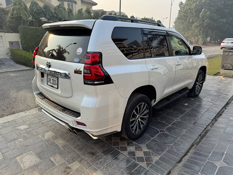 TOYOTA PRADO TXL 2019 7 SEATER PEARL WHITE BIEGE ROOM DEC 2024 IMPORT 2