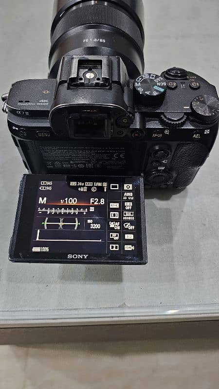 Sony A7iii Mirrorless camera 4k recording 3