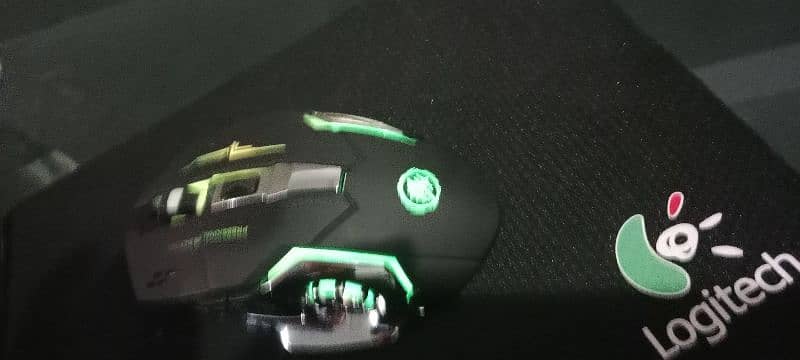 Rechargeable RGB Wireless Mouse - Gaming & Office, Silent Click 3