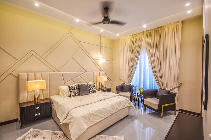 One Kanal Full Furnished Luxury Ultra-Modern Design Most Beautiful Bungalow For Sale At Prime Location Of DHA Phase 6 Near To KFC & Tim Hortons 26