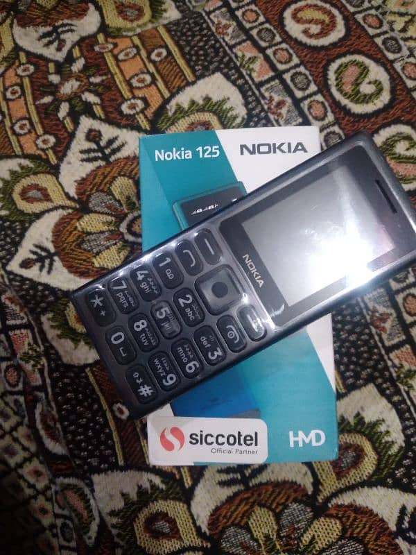 Nokia 125 4g mobile new mobile just Box open Dual sim 10/1003099547046 1