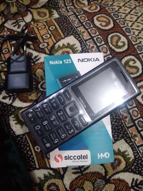 Nokia 125 4g mobile new mobile just Box open Dual sim 10/1003099547046 5