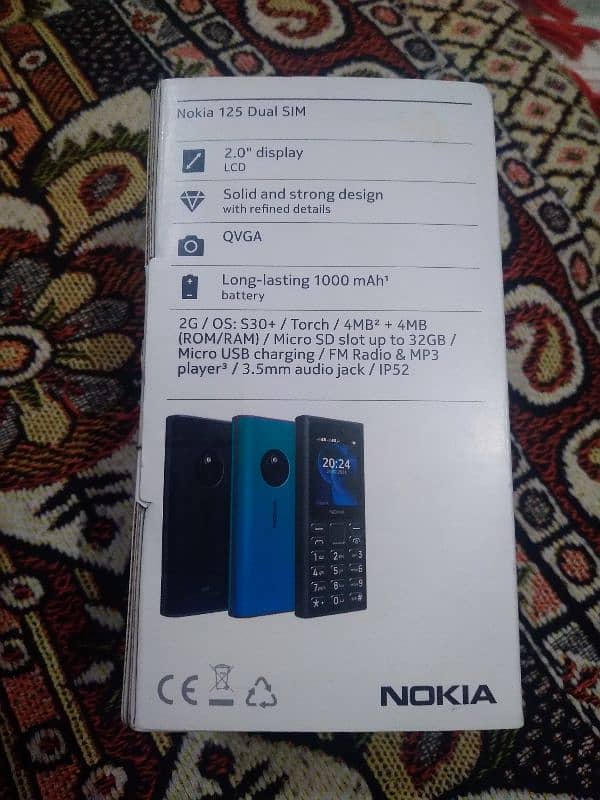 Nokia 125 4g mobile new mobile just Box open Dual sim 10/1003099547046 15