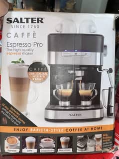 Salter Caffé Espresso (Pro) Coffee Machine (URGENT SALE)