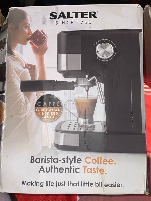 Salter Caffé Espresso (Pro) Coffee Machine 1