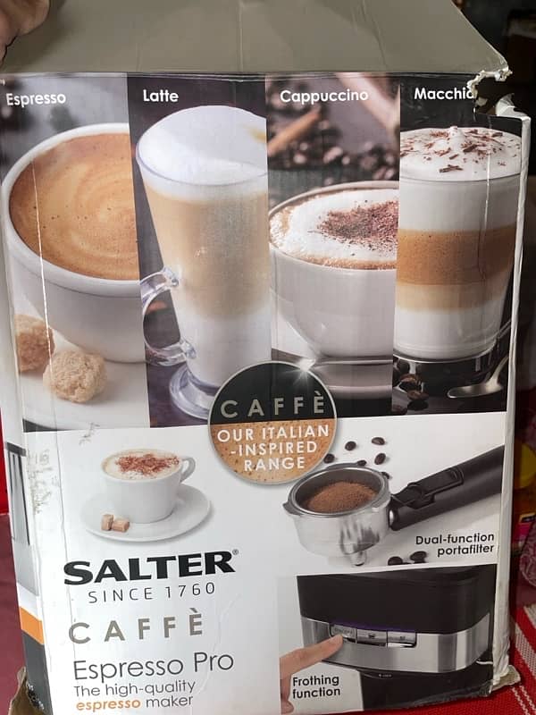 Salter Caffé Espresso (Pro) Coffee Machine 3