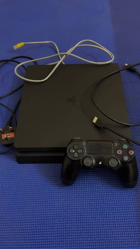 PS4 Slim 500GB + Original Dual Shock Controller 1