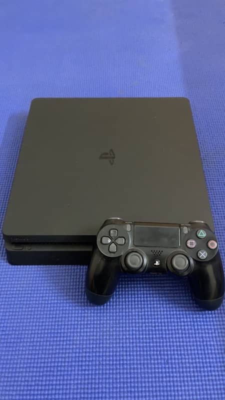 PS4 Slim 500GB + Original Dual Shock Controller 0