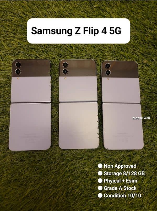 Samsung Z Flip 4 Fresh Stock 0